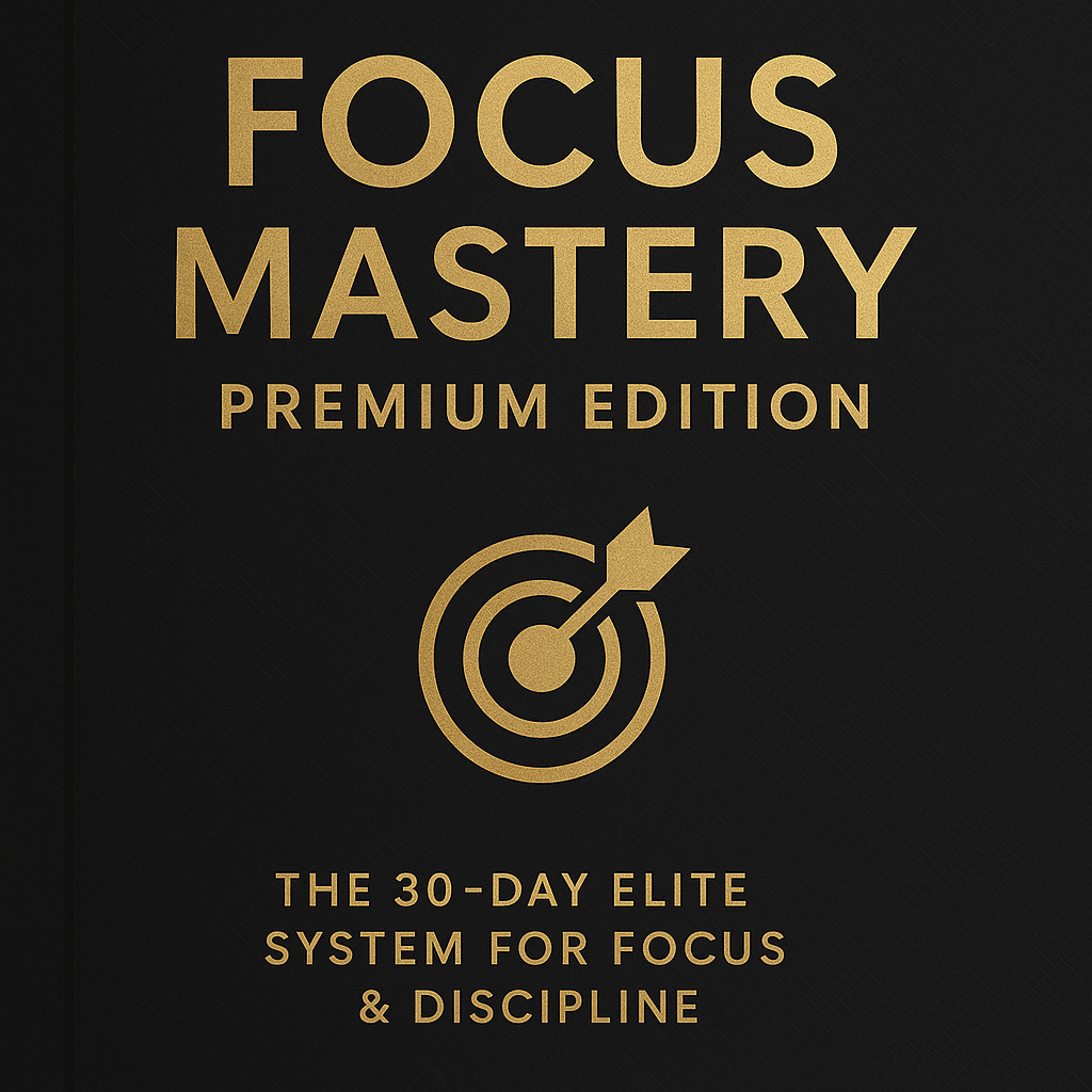 Focus Mastery – Premium Edition